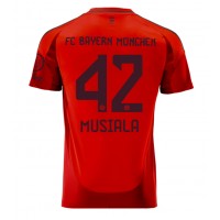 Bayern Munich Jamal Musiala #42 Domáci futbalový dres 2024-25 Krátky Rukáv